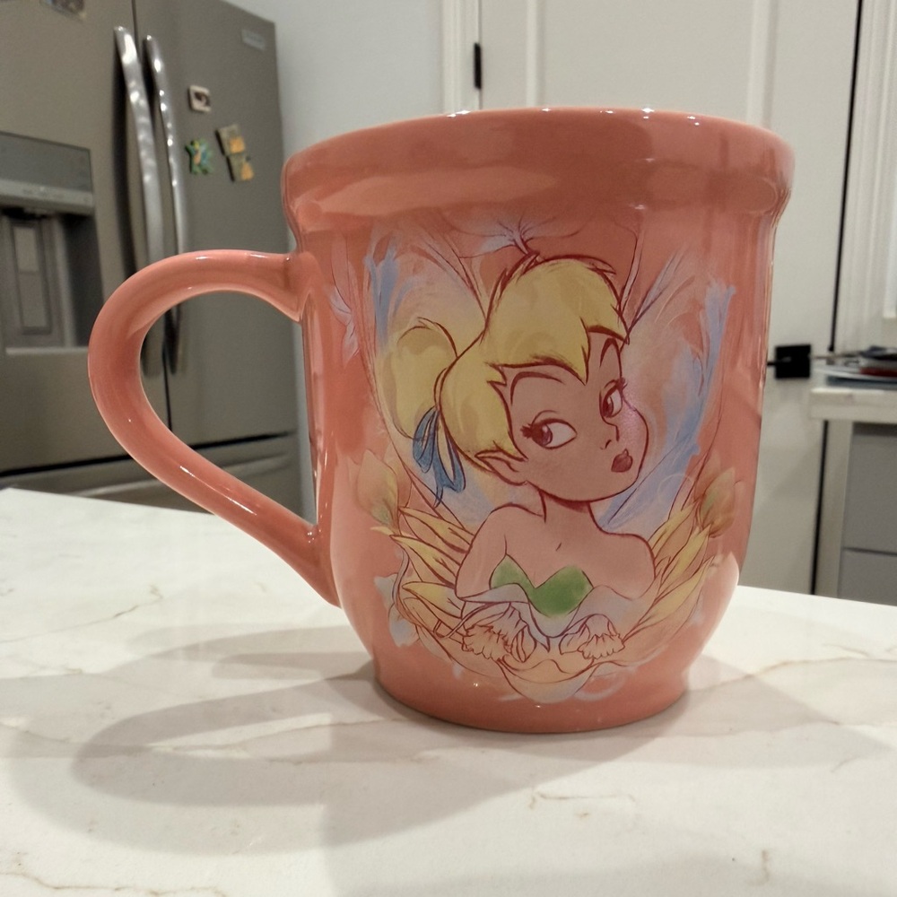 Disney Tinker Bell Coral Mug